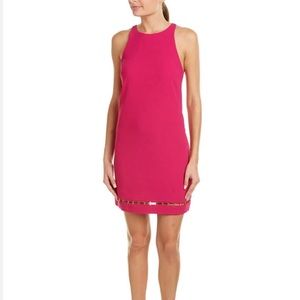 Trina Turk Alek Magenta Shift Dress